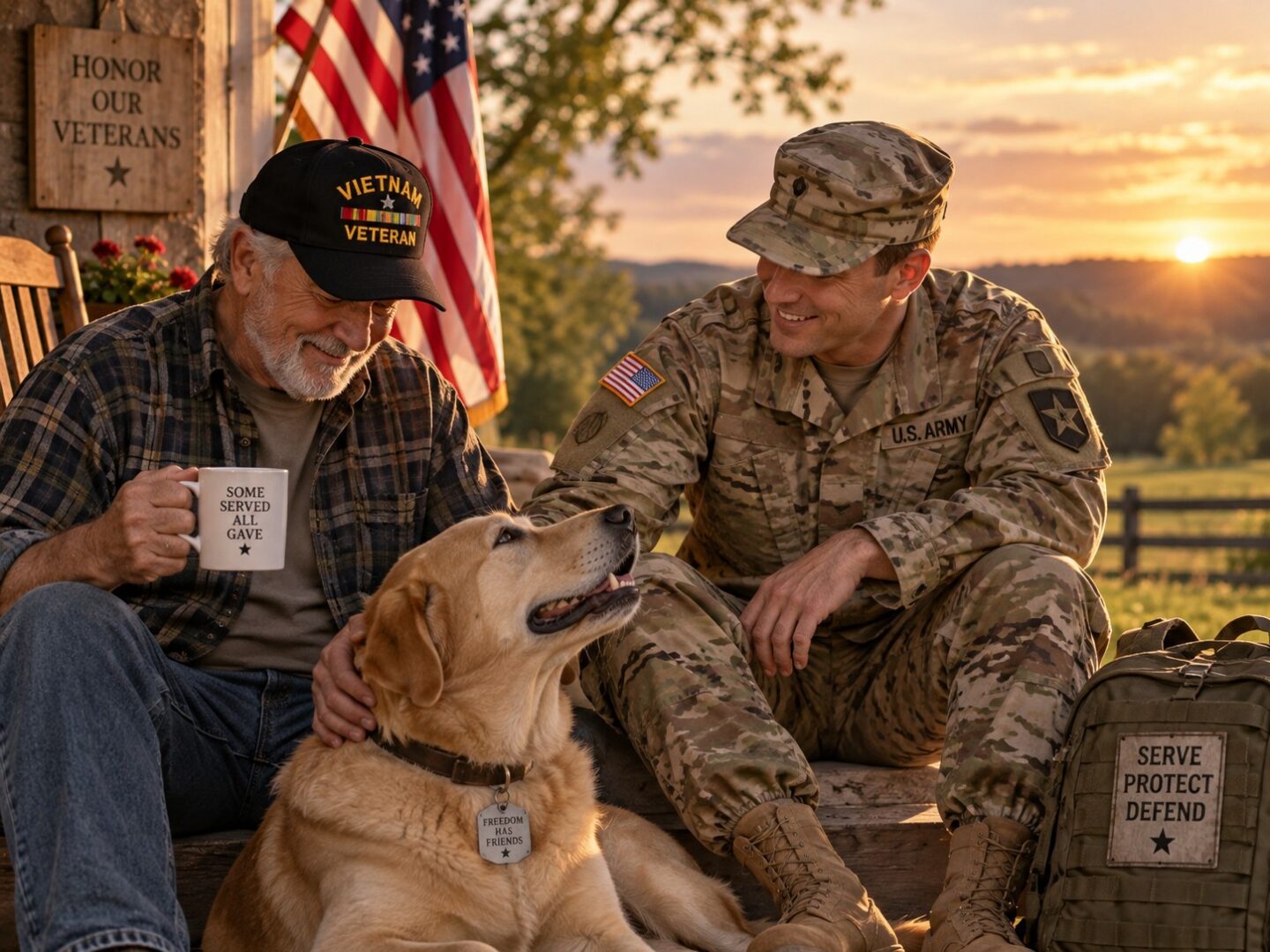 Veterans active duty